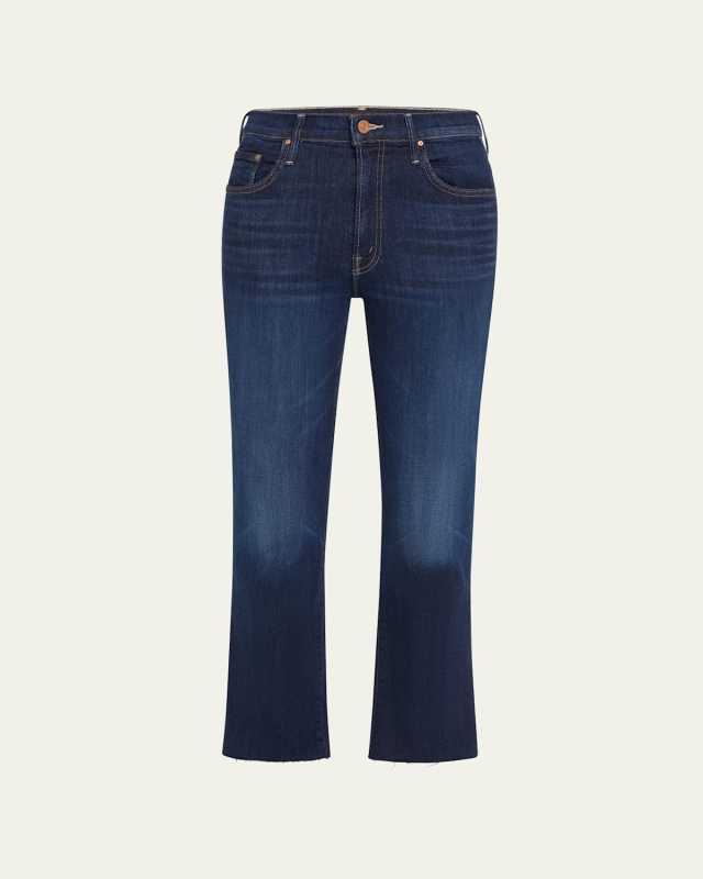 The Insider Crop Step Fray Jeans